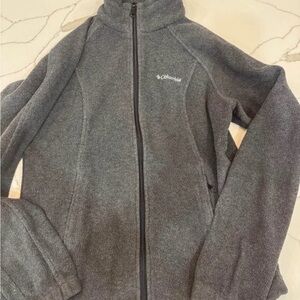 Columbia Charcoal Fleece Jacket